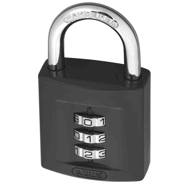 ABUS Mechanical 158/40 40mm Combination Padlock (3-Digit) Die-Cast Body Carded