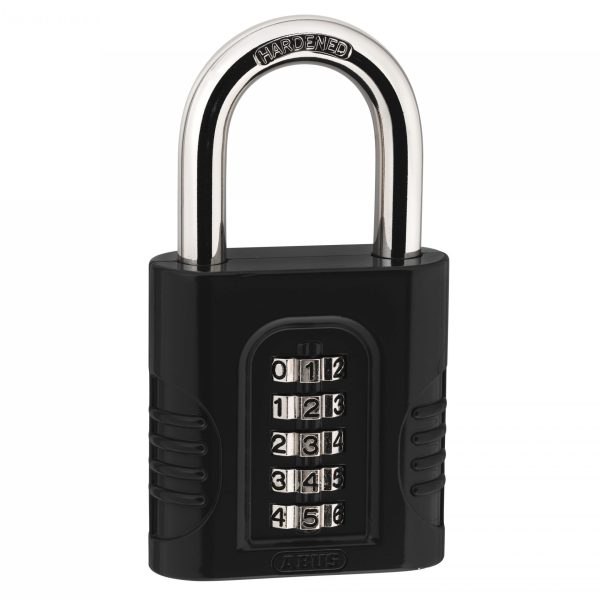 ABUS Mechanical 158/65 65mm Heavy-Duty Combination Padlock (5-Digit) Die-Cast Body Carded