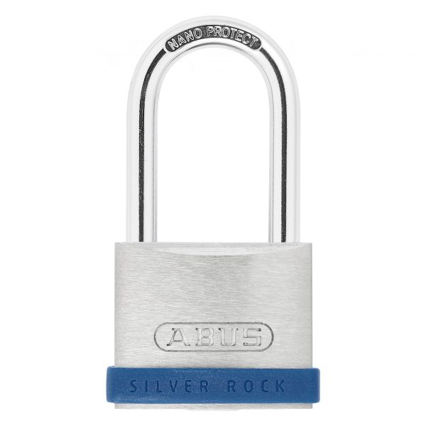 ABUS Mechanical 40mm Silver Rock™ 5 Padlock Long Shackle 40mm