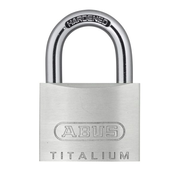 ABUS Mechanical 54TI/40mm TITALIUM™ Padlock Twin Pack Carded