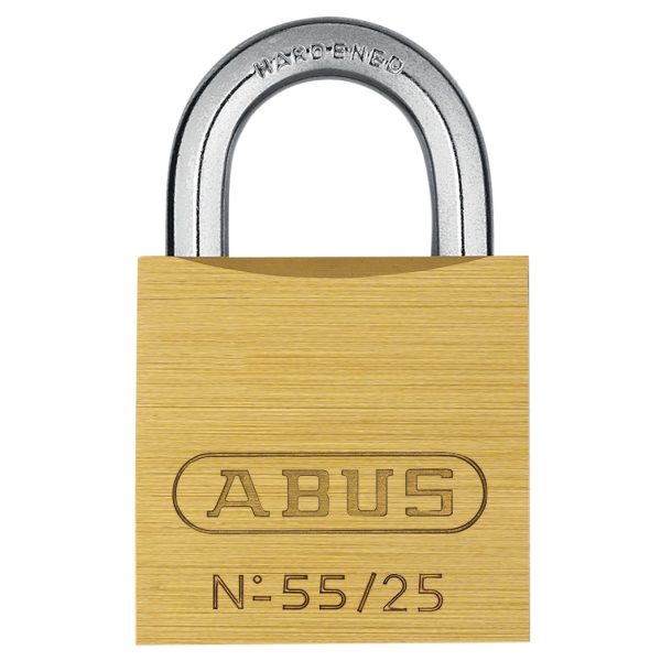 ABUS Mechanical 55/25mm Brass Padlock Keyed Alike 5251