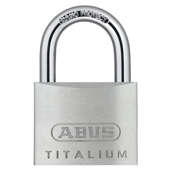 ABUS Mechanical 64TI/50mm TITALIUM™ Padlock Keyed Alike KA6512
