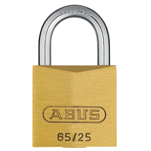 ABUS Mechanical 65/25mm Brass Padlock Keyed Alike 253