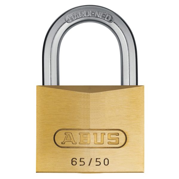 ABUS Mechanical 65/50mm Brass Padlock Keyed Alike 6506