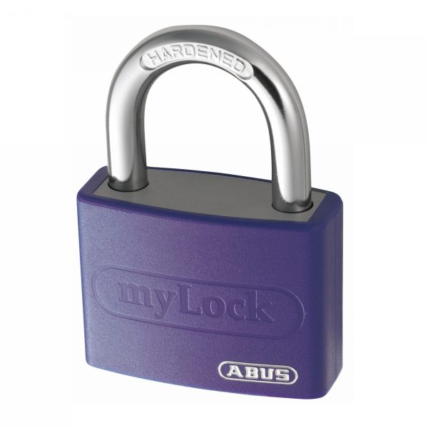 ABUS Mechanical T65AL/40mm My Lock Aluminium Padlock Violet