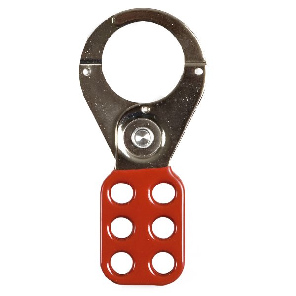 ABUS Mechanical 702 Lock Off Hasp 38mm (1.1/2in) Red