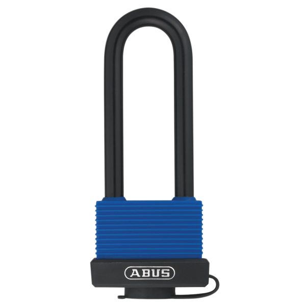 ABUS Mechanical 70IB/50mm Aqua Safe Brass Padlock 80mm Long Shackle Carded
