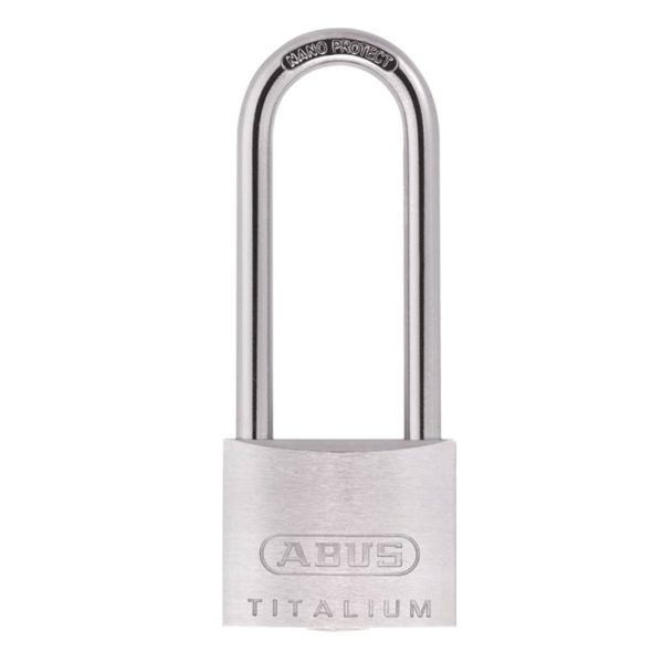 ABUS Mechanical 80TI/40mm TITALIUM™ Padlock 40mm Long Shackle Carded