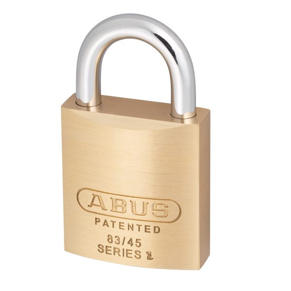ABUS Mechanical 83/45mm Brass Body Padlock Carded