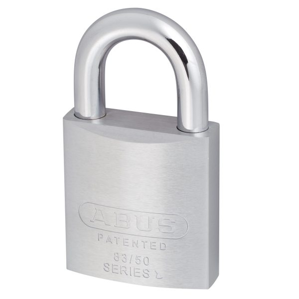 ABUS Mechanical 83/50mm Chrome Plated Brass Padlock