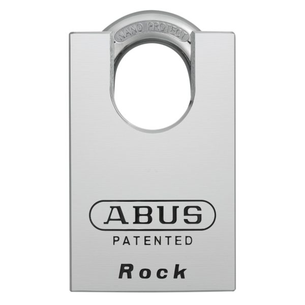 ABUS Mechanical 83/55mm Rock Hardened Steel Padlock Closed Shackle Carded