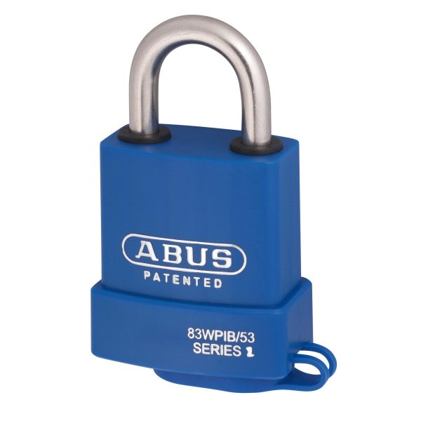 ABUS Mechanical 83WPIB/53mm Submariner Brass Padlock Keyed Alike 2745 Carded