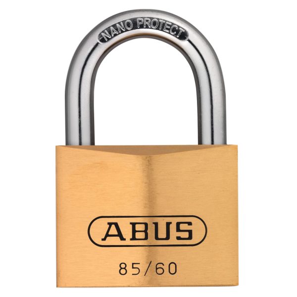 ABUS Mechanical 85/60mm Brass Padlock Carded