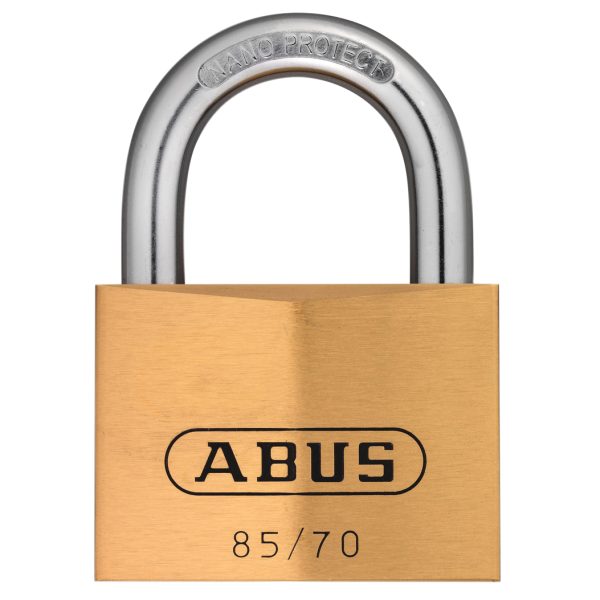 ABUS Mechanical 85/70mm Brass Padlock Keyed Alike 121