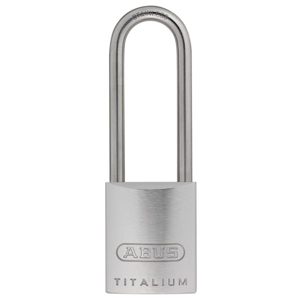 ABUS Mechanical 86TI/45mm TITALIUM™ Padlock Without Cylinder 70mm Long Stainless Steel Shackle