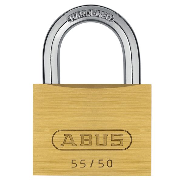 ABUS Mechanical 55/50mm Brass Padlock Keyed Alike 5502