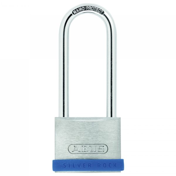 ABUS Mechanical 40mm Silver Rock™ 5 Padlock Long Shackle 63mm Keyed Alike