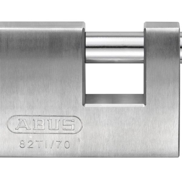 ABUS Mechanical 82TI/70mm TITALIUM™ Shutter Padlock Keyed Alike KA8518