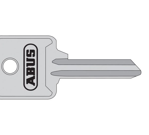 ABUS Mechanical 85/40 40mm Right Hand Key Blank