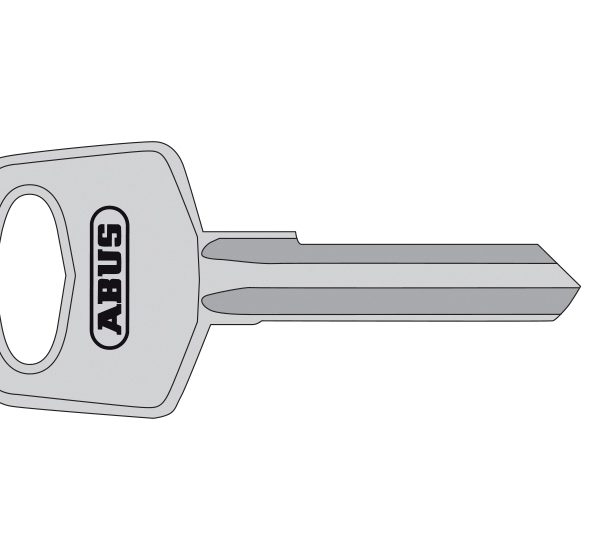 ABUS Mechanical 34 Right Hand 6 Pin Key Blank