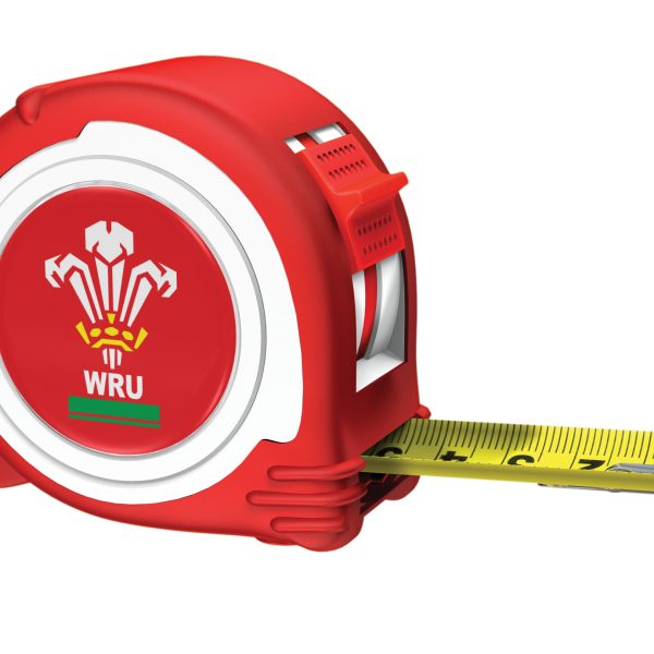 ADVENT Official Welsh Rugby Tape Red / White 5m/16ft (Width 25mm)