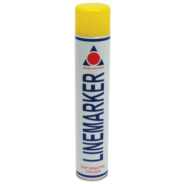 AEROSOL 0900 Line Marking Spray Paint Yellow 750ml