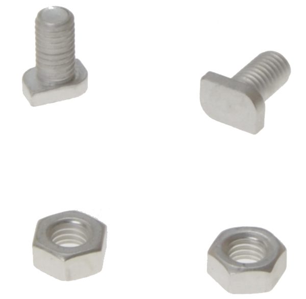 ALM Manufacturing GH003 Cropped Glaze Bolts & Nuts Pack of 20