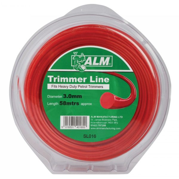 ALM Manufacturing SL016 Heavy-Duty Petrol Trimmer Line 3mm x 58m