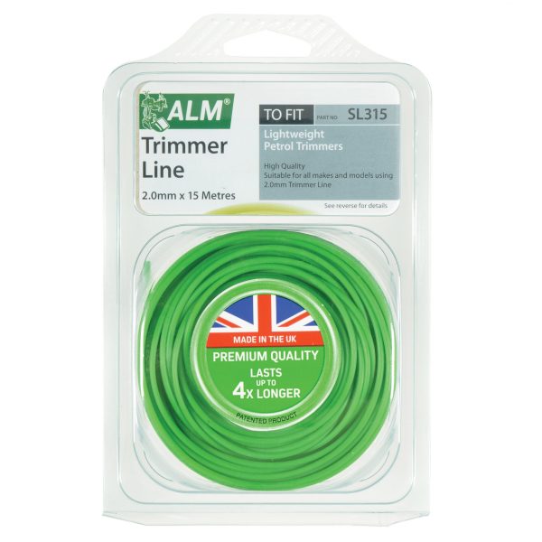 ALM Manufacturing SL315 Light-Duty Petrol Trimmer Line 2.0mm x 15m