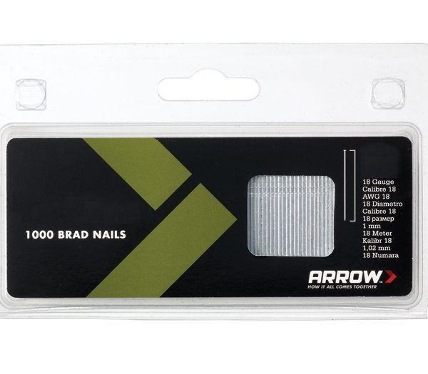 ARROW BN1824 Brad Nails 38mm 18g (Pack 1000)