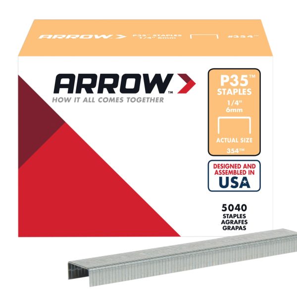 ARROW P35 Staples 10mm (3/8in) (Box 5040)