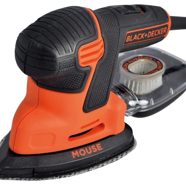 BLACK + DECKER KA2500K-GB Compact Mouse® Sander 120W 240V