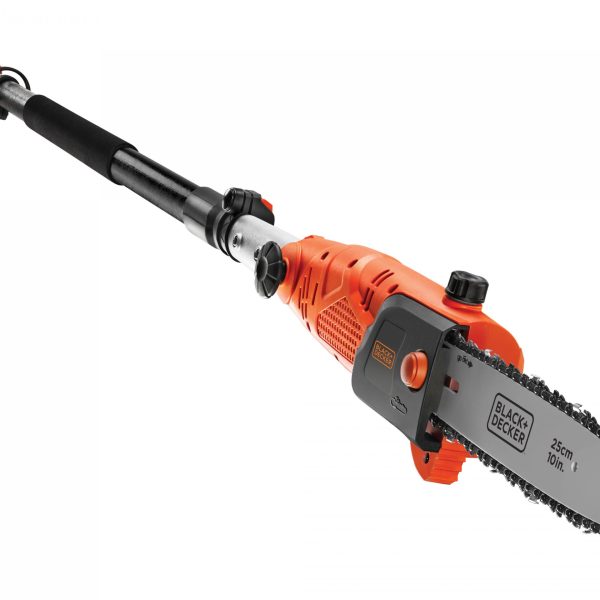 BLACK + DECKER PS7525 Corded Pole Saw 25cm Bar 800W 240V