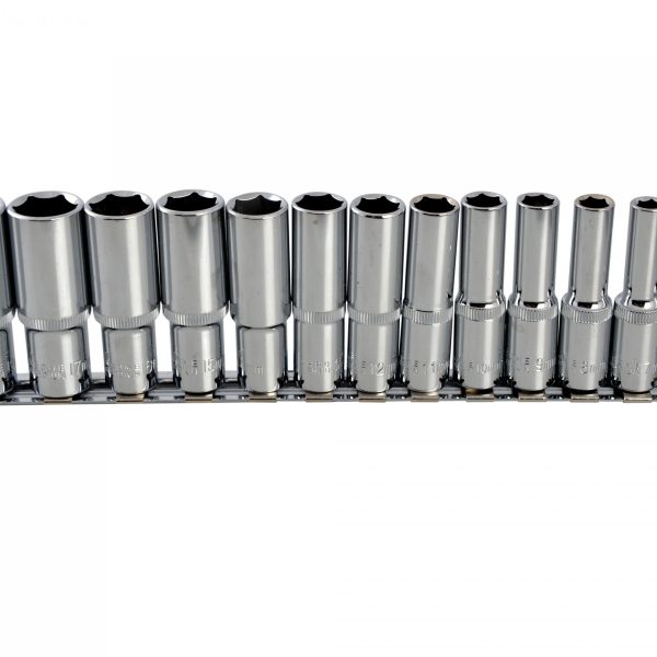 BLUESPOT TOOLS Deep Socket Set of 13 Metric 3/8in Square Drive