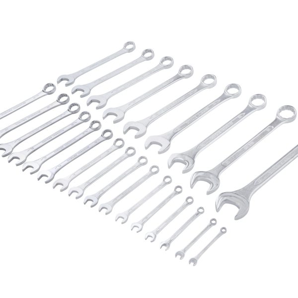 BLUESPOT TOOLS Combination Spanner Set, 25 Piece