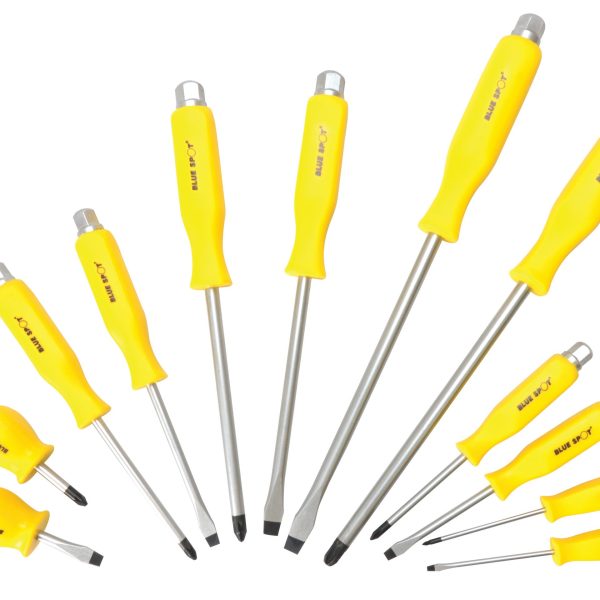 BLUESPOT TOOLS Hex Drive Screwdriver Set,12 Piece