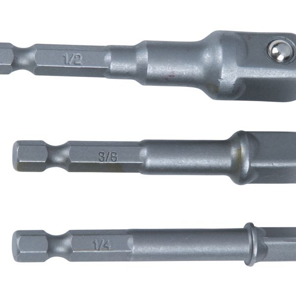 BLUESPOT TOOLS Socket Adaptor Set, 3 Piece