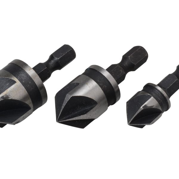 BLUESPOT TOOLS Countersink Bit Set 3 Piece