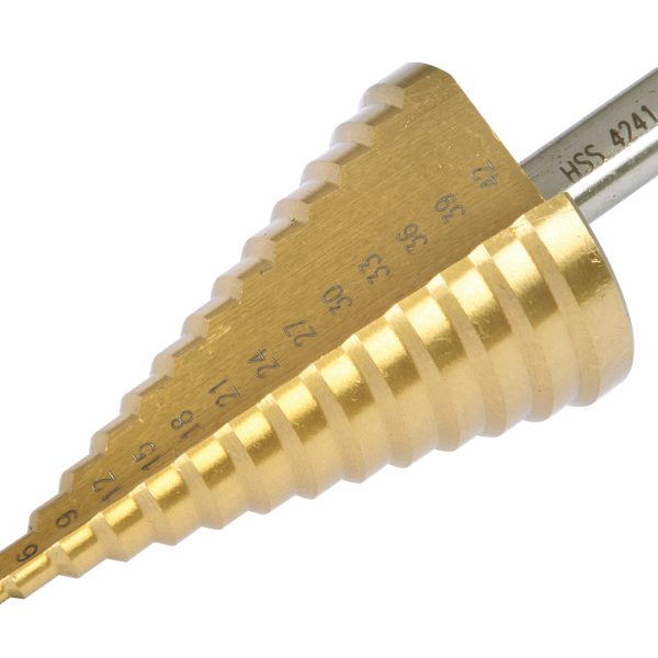 BLUESPOT TOOLS HSS Step Drill 4-42mm
