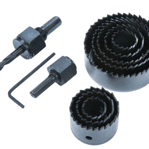 BLUESPOT TOOLS Multi Holesaw Set, 11 Piece 19-64mm