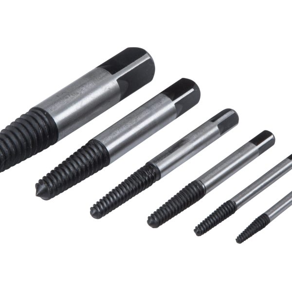 BLUESPOT TOOLS Screw Extractor Set, 6 Piece