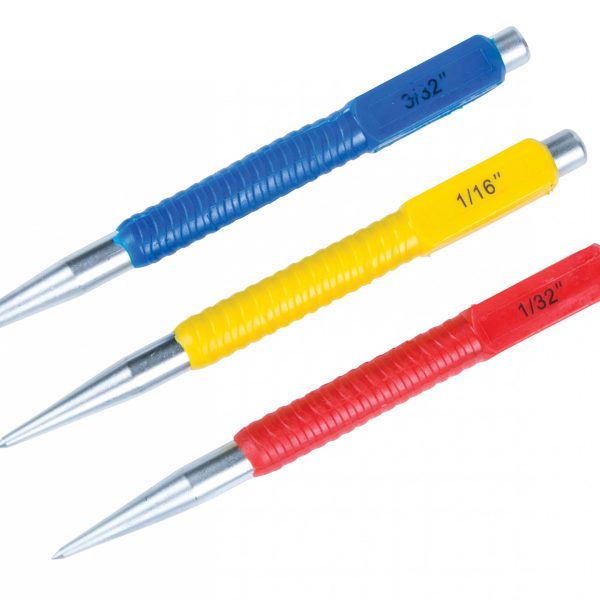 BLUESPOT TOOLS Nail Punch Set, 3 Piece