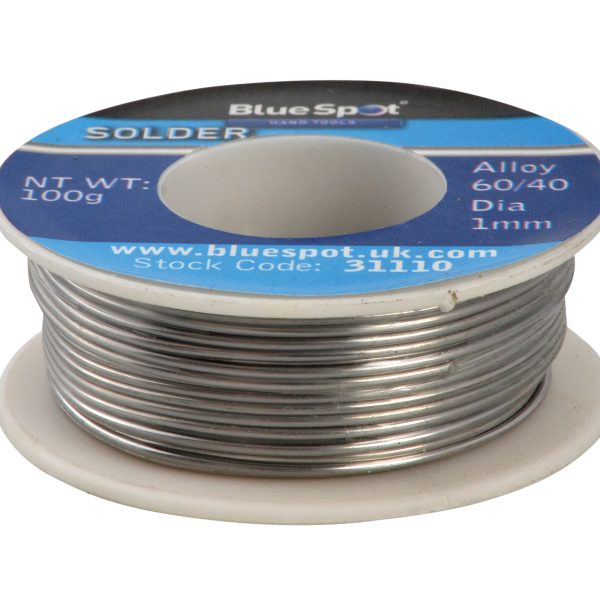 BLUESPOT TOOLS Flux Covered Solder 100g 60/40