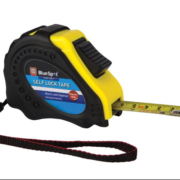 BLUESPOT TOOLS Easy Read Magnetic Pocket Tape 7.5m/25ft (Width 22mm)