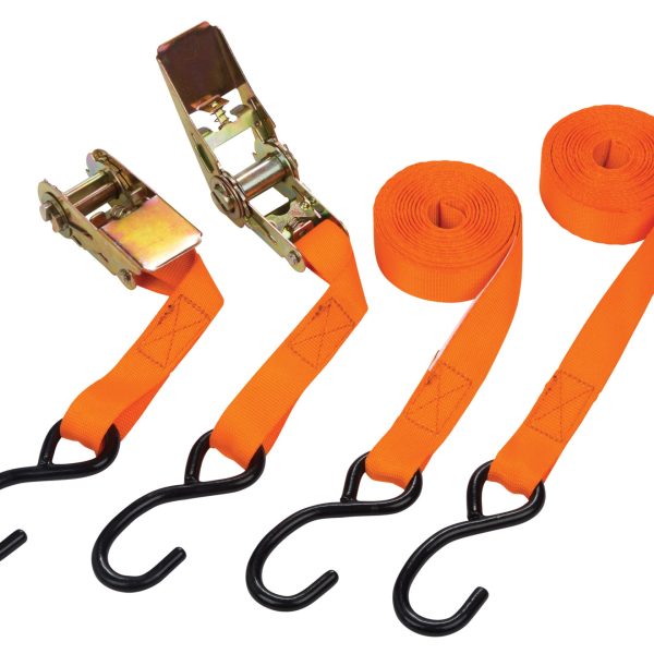 BLUESPOT TOOLS Ratchet Tie-Down Set 25mm x 4.5m
