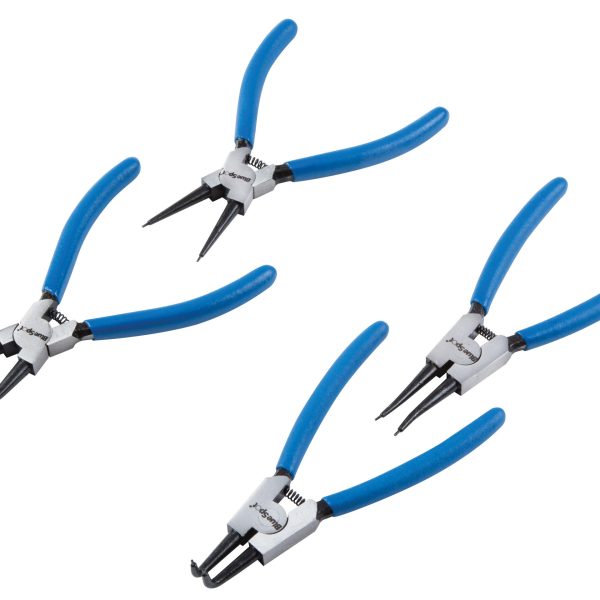 BLUESPOT TOOLS Circlip Pliers Set, 4 Piece