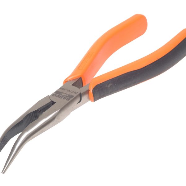 BAHCO 2477G ERGO™ Bent Snipe Nose Pliers 200mm (8in)