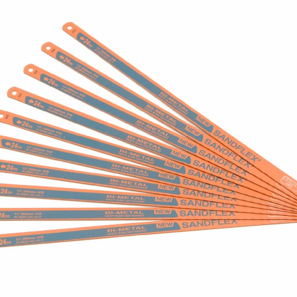 BAHCO 3906 Sandflex® Hacksaw Blades 300mm (12in) x 24 TPI (Pack 10)