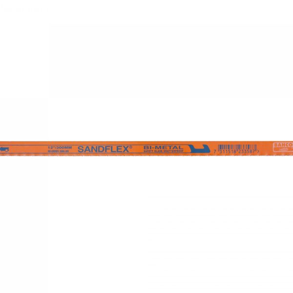 BAHCO 3906 Sandflex® Hacksaw Blades 300mm (12in) x 32 TPI (Pack 10)