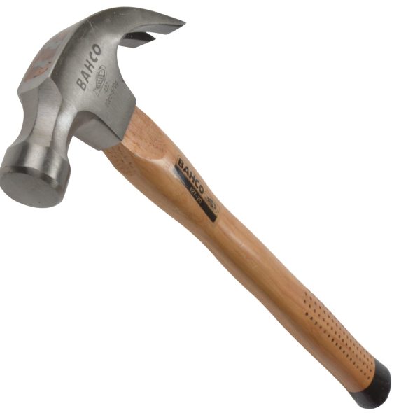 BAHCO Claw Hammer Hickory Shaft 570g (20oz)